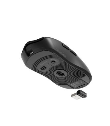 GENESIS Zircon 500 ratón Juego mano derecha RF Wireless + Bluetooth + USB Type-C Óptico 10000 DPI