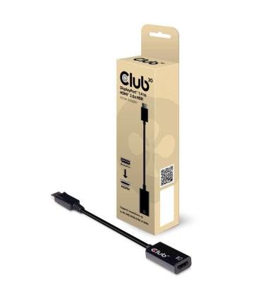 CLUB3D DisplayPort 1.4 a HDMI 2.0b HDR Adpatador Activo