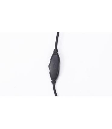 CoolBox coolCHAT 3.5 Auriculares Alámbrico Diadema Llamadas Música Negro, Plata