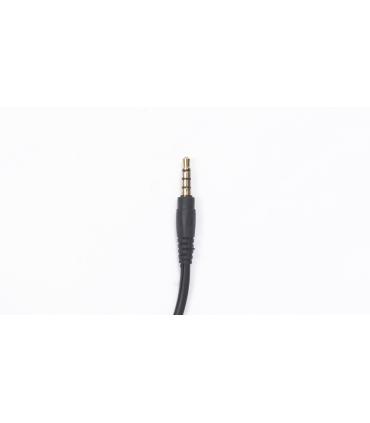 CoolBox coolCHAT 3.5 Auriculares Alámbrico Diadema Llamadas Música Negro, Plata