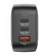 Verbatim Mini GaN Charger 70W Universal Negro Corriente alterna Carga rápida Interior
