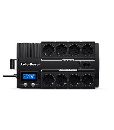 CyberPower BR700ELCD sistema de alimentación ininterrumpida (UPS) Línea interactiva 0,7 kVA 420 W 8 salidas AC