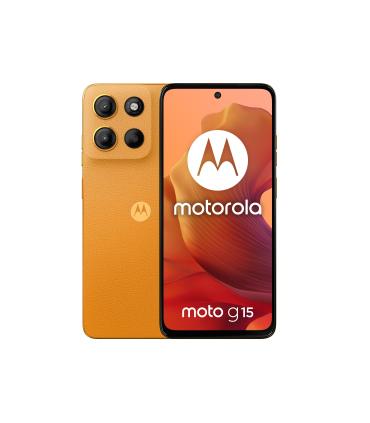 Motorola moto g15 17,1 cm (6.72") SIM doble Android 15 4G USB Tipo C 8 GB 128 GB 5200 mAh Naranja