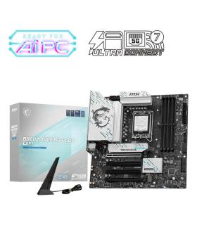 PLACA MSI B860M GAMING PLUS WIFI,INTEL,1851,B860,4DDR5,USB 10GBPS,WIFI,MATX