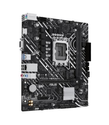 PLACA ASUS PRIME H610M-K,INTEL,1700,H610,2DDR5,96G,VGA+HDMI,GBLAN,4SATA3+M.2,3USB3.2,MATX