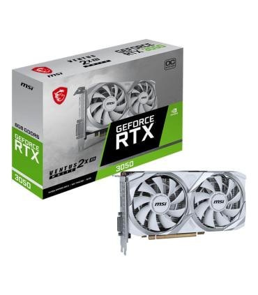 TARJETA GRAFICA MSI RTX 3050 VENTUS 2X WHITE 8GB OC