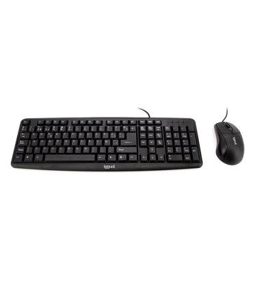 Iggual Kit Teclado Y Ratn COM-CK-BASIC Negro