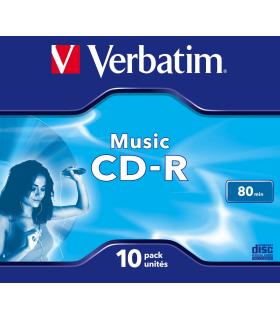 CD-R Verbatim Music 16X  Caja-10uds