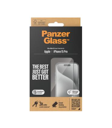 PanzerGlass Screen Protec IPhone 15Pro EasyAligner