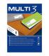 Etiquetas Adhesivas Apli 4719 Multi3/ 52.5 x 29.7mm/ 100 Hojas