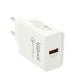 Iggual Cargador 1xUSB Carga Rpida QC3.0 18W