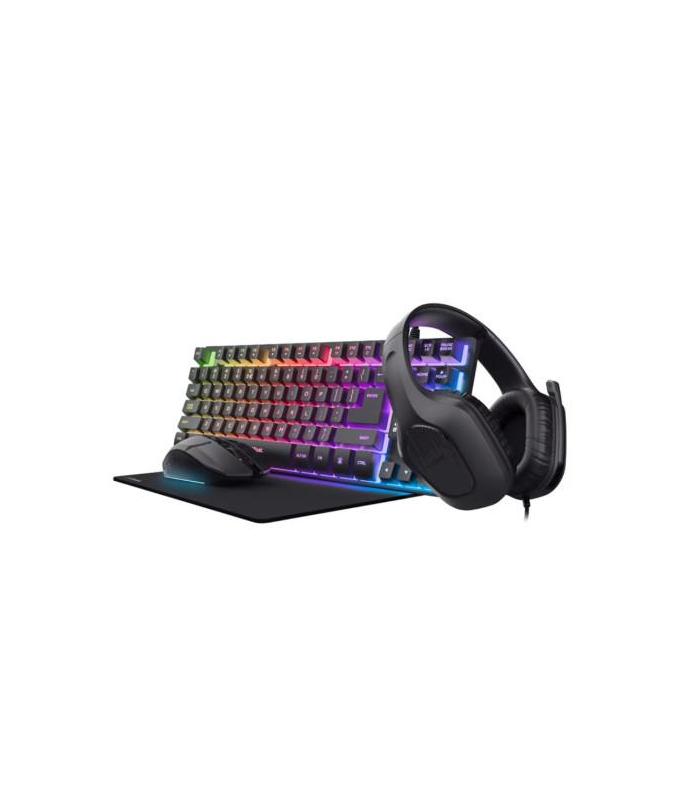 TRUST GXT780 4-IN-1 GAMING BUNDLE BLK ES