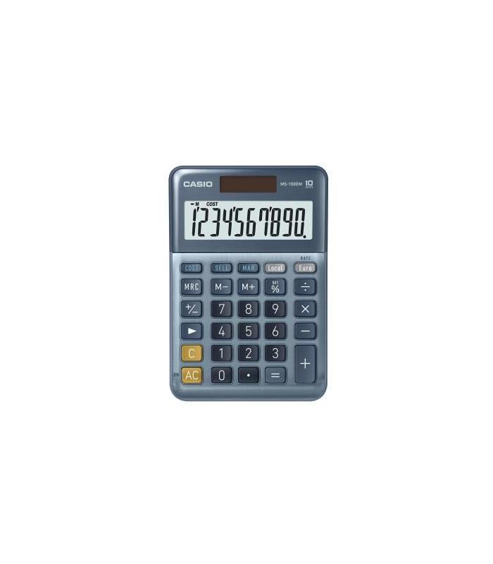 CALCULADORA DE SOBREMESA DE 10 DGITOS CASIO MS-100EM