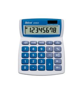CALCULADORA DE SOBREMESA DE 8 DIGITOS MODELO 208X SOLAR / PILA IBICO IB410062