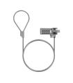 Cable De Seguridad Para Porttiles Aisens ASLK-D40N01-SL/ 1.5m