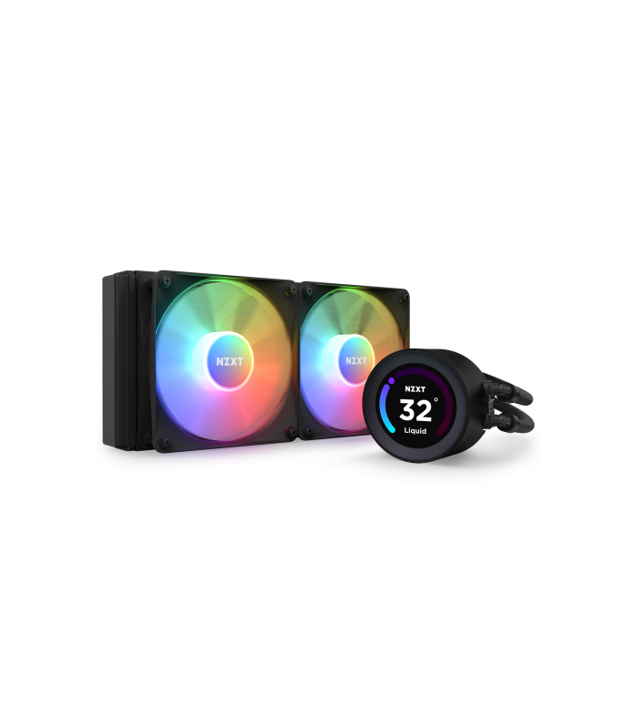 NZXT Kraken Elite 240 RGB Procesador Sistema de refrigeracin lquida todo en uno 12 cm Negro 1 pieza(s)