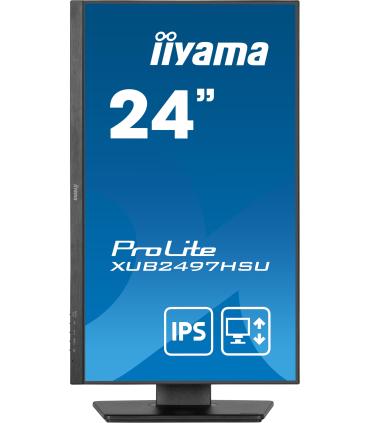 Iiyama XUB2497HSU-B2 Pantalla Para PC 60,5 Cm (23.8") 1920 X 1080 Pixeles Full HD LED Negro
