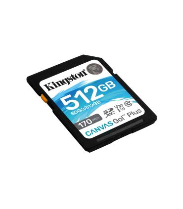 Kingston Canvas Go! Plus SD 512GB Class 10 U3 V30