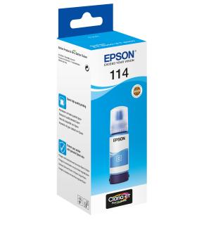 Epson Botella Tinta Ecotank 114 Cyan