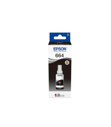 Epson Botella Tinta Ecotank T6641 Negro