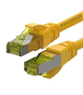 WP WPC-PAT-6ASF002 cable de red Amarillo 0,2 m Cat6a S/FTP (S-STP)