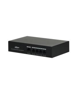 (DH-PFS3005-4ET-36) DAHUA SWITCH POE 4 PUERTOS + 1