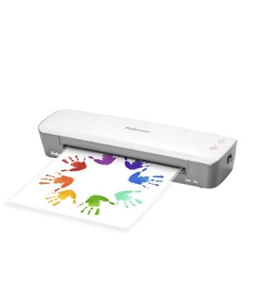 Plastificadora Fellowes Ion A4 4560001  Hasta A4 Y 80-125 Micras  Blanca Y Gris