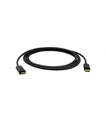 Kramer Electronics C-DPM/HM/UHD-6 adaptador de cable de vdeo 1,8 m DisplayPort HDMI Negro