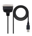 Nanocable Convertidor Impresora USB 1.5m