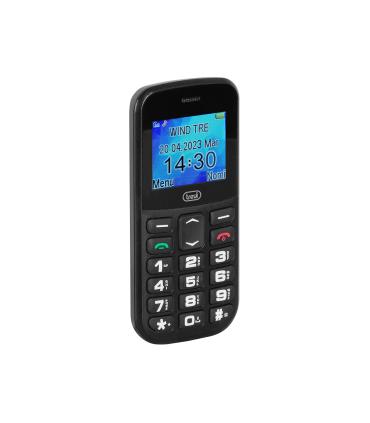 TELEFONO TREVI MAX 20 SENIOR PHONE BIG BUTTON FUNCION S.O.S. BLACK