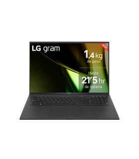LG 17Z90S Intel Core Ultra 7 155H Porttil 43,2 Cm (17") WQXGA 16 GB LPDDR5-SDRAM 1 TB SSD Wi-Fi 6E (802.11ax) Windows 11 Home G