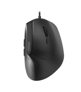 Nilox Ratn Vertical 3600 DPI, 6 botones, negro