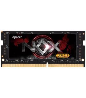 Memoria RAM Apacer NOX 16GB/ DDR4/ 3200MHz/ 1.2V/ CL20/ SODIMM