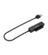 AISENS Adaptador SATA a USB-A USB3.0 USB3.1 Gen1 para Discos Duros 2.5″, Negro