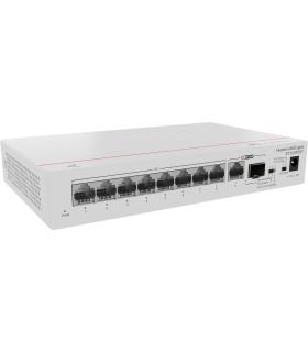 SWITCH HUAWEI S110-8P2ST ( 8xGE PORTS 124W POE+,  1xGE SFP PORT, 1xGE PORT, AC POWER)