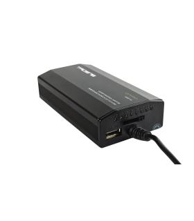 Cargador De Portátil Anima ANBP100  100W  Manual  8 Conectores  Voltaje 12-24V  1 USB