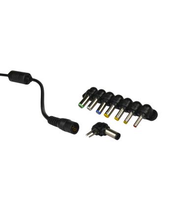 Cargador De Portátil Anima ANBP100  100W  Manual  8 Conectores  Voltaje 12-24V  1 USB