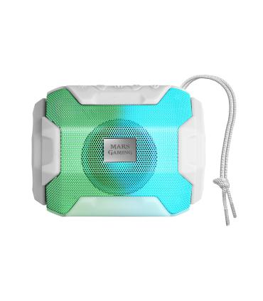 Altavoz Con Bluetooth Mars Gaming MSBAXW  10W  1.0  Blanco