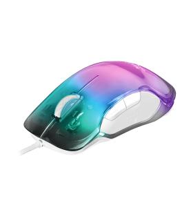 Ratn Gaming Mars Gaming MMGLOWW  Hasta 12800 DPI  Blanco