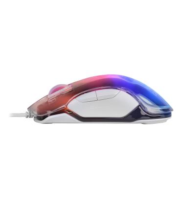 Ratn Gaming Mars Gaming MMGLOWW  Hasta 12800 DPI  Blanco