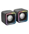 Altavoces Mars Gaming MSCUBE/ 8W/ 2.0/ Negros
