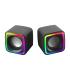 Altavoces Mars Gaming MSCUBE  8W  2.0  Negros
