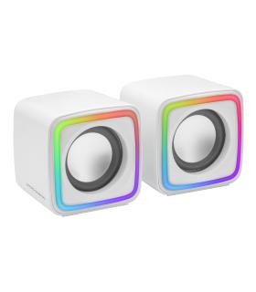 Altavoces Mars Gaming MSCUBE  8W  2.0  Blancos