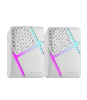 Altavoces Mars Gaming MS-H  10W  2.0  Blancos