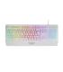 Teclado Y Raton (Pack) Juego Membrana Ratn Ptico MARS GAMING 4T MCP124WES USB Teclado Numrico Blanco