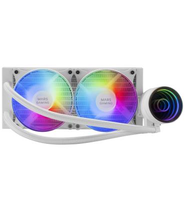 Sistema De Refrigeracin Lquida Mars Gaming ML-ONE240W  Blanco