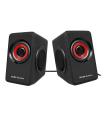 Altavoces Mars Gaming MS1  10W  2.0  Rojos