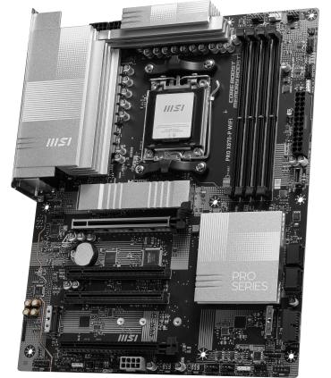 PLACA MSI PRO X870-P WIFI,AMD,AM5,X870,4DDR5,ATX