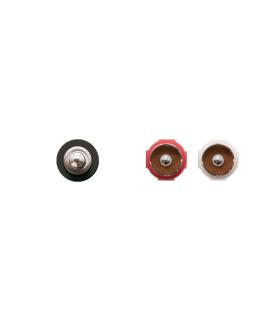 Nanocable - Cable Audio Estreo, Jack 3.5 M-2xRCA M, Negro, 3.0m