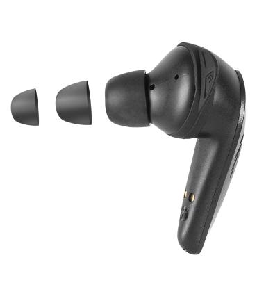 Auriculares Bluetooth Mars Gaming MHI-Ultra Con Estuche De Carga  Autonoma 7-8h  Negros